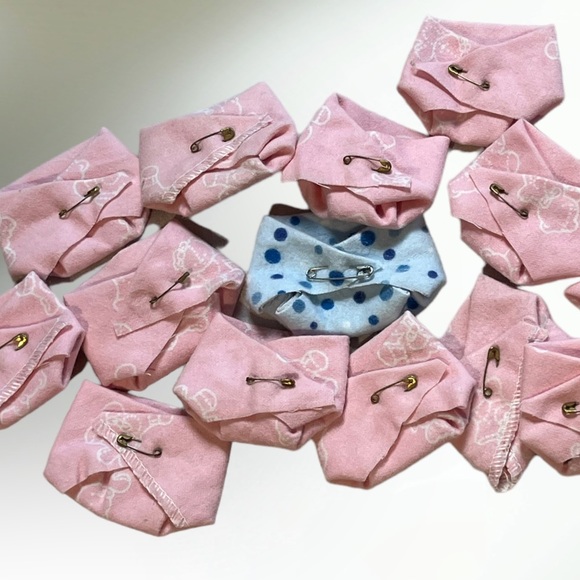 Hand Crafted Other - Handmade Mini Baby Diapers Favors Decorations Favors Gift-tags Lot/15